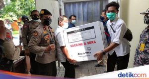 4.720 Vaksin Sinovac Disimpan Di Kantor Dinkes Sidoarjo