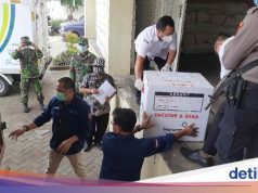 Hari Ini Surabaya Kembali Mendapat Vaksin COVID-19