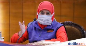 Khofifah Targetkan Vaksinasi di Jatim Bisa Rampung Dalam Setahun