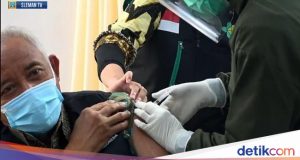 Sempat Disuntik Vaksin, Bupati Sleman Umumkan Positif Corona