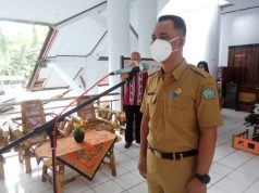 Bupati Jabes Gaghana Ingatkan Tekad dan Komitmen Bersama Saat Apel Utama ASN di Cakupan Pemkab Sangihe