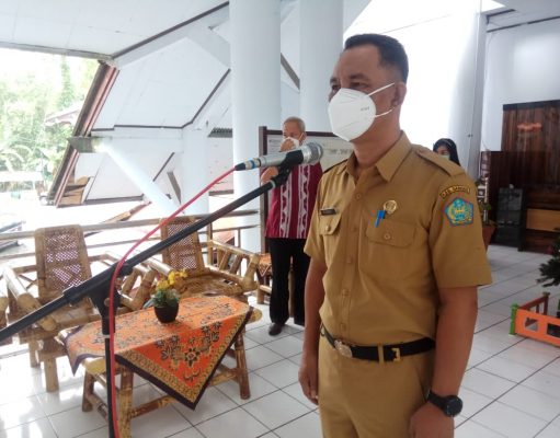 Bupati Jabes Gaghana Ingatkan Tekad dan Komitmen Bersama Saat Apel Utama ASN di Cakupan Pemkab Sangihe