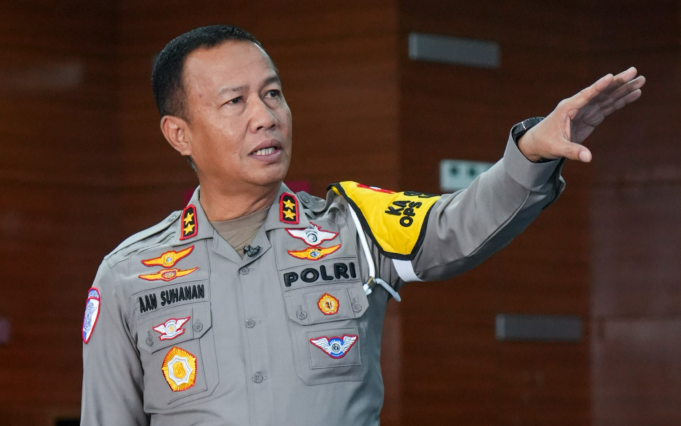 Kakorlantas Atur Strategi di Libur Nataru