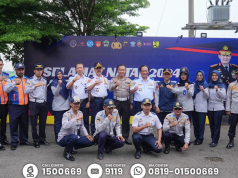 Wamenhub Suntana dan Kakorlantas Irjen Aan Suhanan Evaluasi Arus Lalu Lintas Nataru Wamenhub dan Kakorlantas Tinjau Gerbang Tol Pejagan Saat Nataru