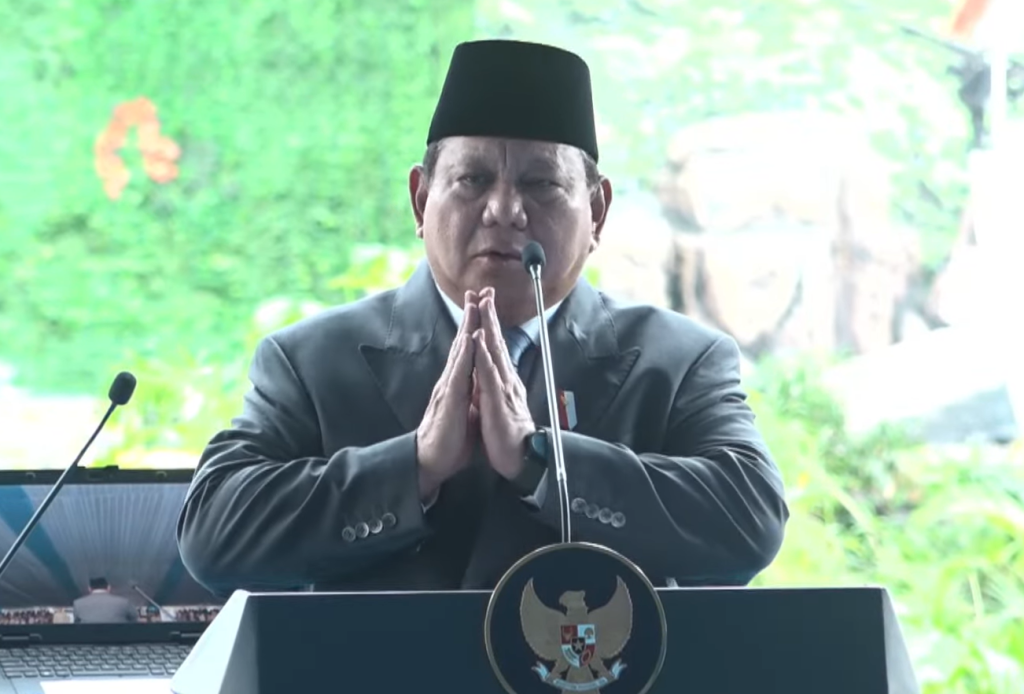 Prabowo Resmi Buka Indo Defence di JIExpo