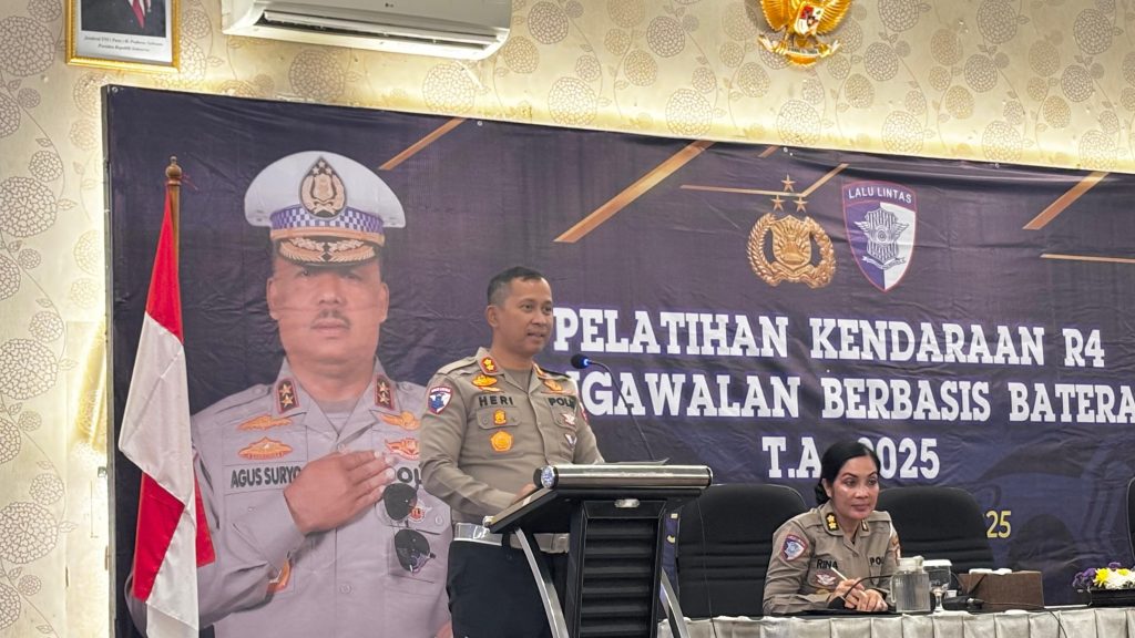 Korlantas Polri Gandeng Silancar dalam Pelatihan Kendaraan Pengawalan R4 Baterai