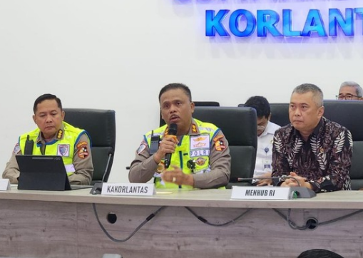 Kakorlantas Berlakukan One Way Brebes–Cikatama Pagi Ini, Arus Balik Mulai Terurai
