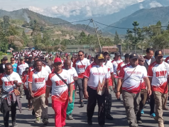 DPC BMP RI Puncak Jaya Perkuat Semangat Persatuan Lewat Jalan Sehat Kebangsaan DPC BMP RI Puncak Jaya Perkuat Semangat Persatuan Lewat Jalan Sehat Kebangsaan