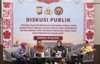 Divhumas Polri Dorong Pelayanan Informasi Publik yang Cepat dan Akurat di Era Digital Diskusi Publik Divhumas Polri di Bengkulu Bahas Penguatan Keterbukaan Informasi