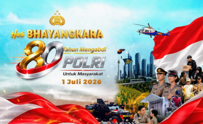 Hari Bhayangkara ke-80 Tegaskan Pengabdian Polri Lewat Pelayanan dan Aksi Sosial untuk Masyarakat