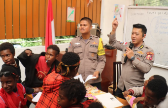 Tembagapura Perkuat Kepercayaan Warga Lewat Bakti Sosial Hari Bhayangkara, Pendidikan Anak Jadi Jembatan Kebersamaan Tembagapura Perkuat Kepercayaan Warga Lewat Bakti Sosial Hari Bhayangkara, Pendidikan Anak Jadi Jembatan Kebersamaan