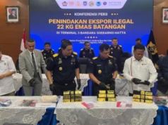 Bareskrim Polri Bongkar Modus Baru Penyelundupan Emas 22,31 Kg Tujuan Hong Kong Bareskrim Polri Bongkar Modus Baru Penyelundupan Emas 22,31 Kg Tujuan Hong Kong
