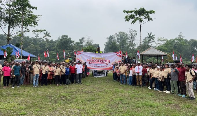 BMP RI DPC Mimika Gelar Pawai Merah Putih dan Bakti Sosial, Libatkan 400 Peserta Sambut Hari Sumpah Pemuda 2026